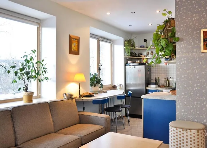 Lovely In A Centrally Located Flat 아파트 빌뉴스